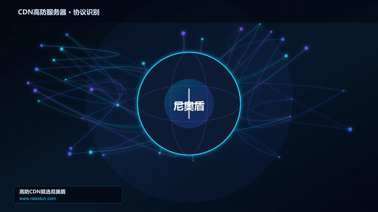 CDN高防服务器协议识别与节点防护图