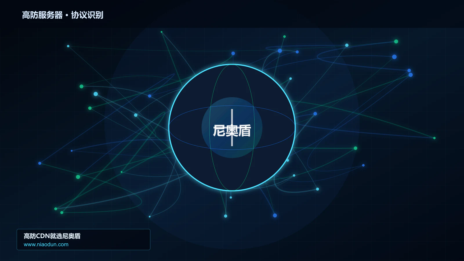 高防服务器协议识别与节点防护图