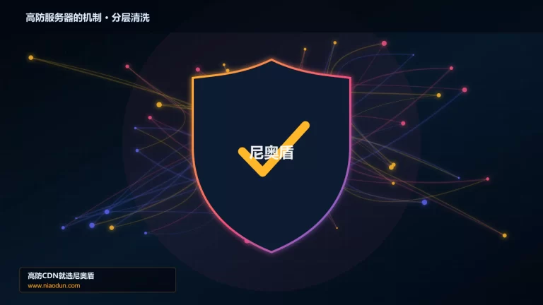 高防服务器的机制分层流量清洗架构图