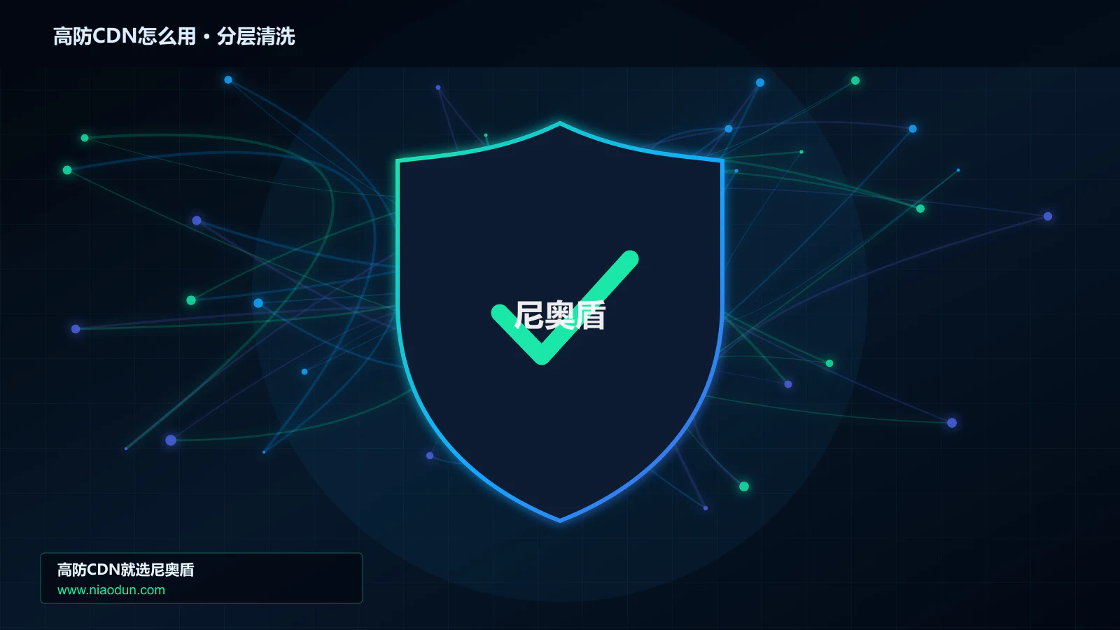 高防CDN怎么用分层流量清洗架构图