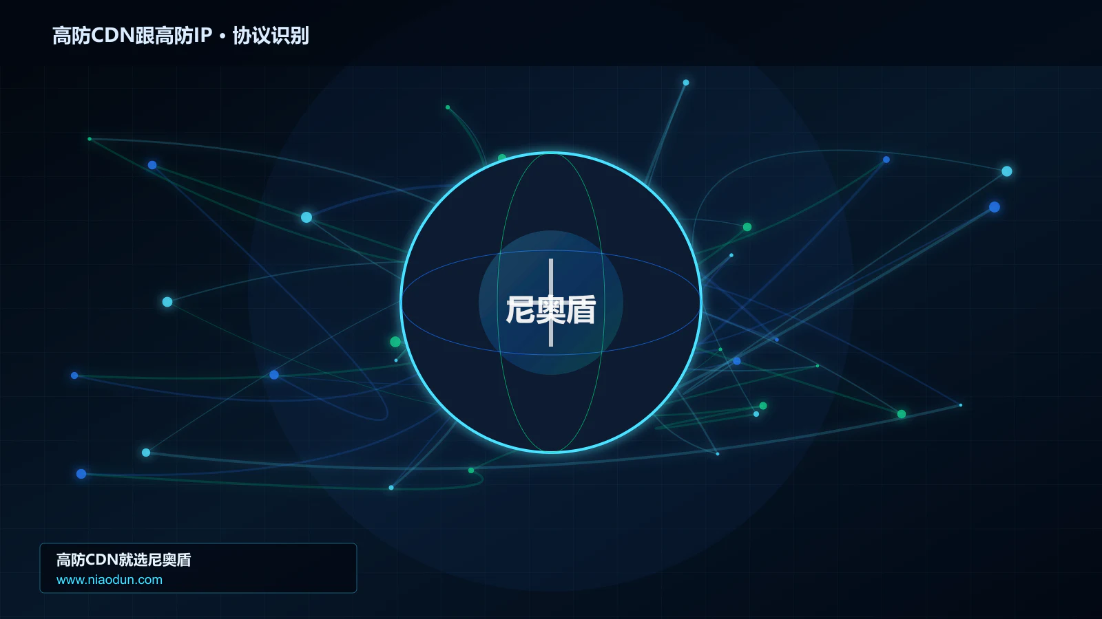 高防CDN跟高防IP协议识别与节点防护图