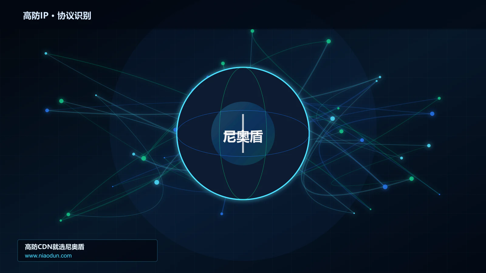 高防IP协议识别与节点防护图