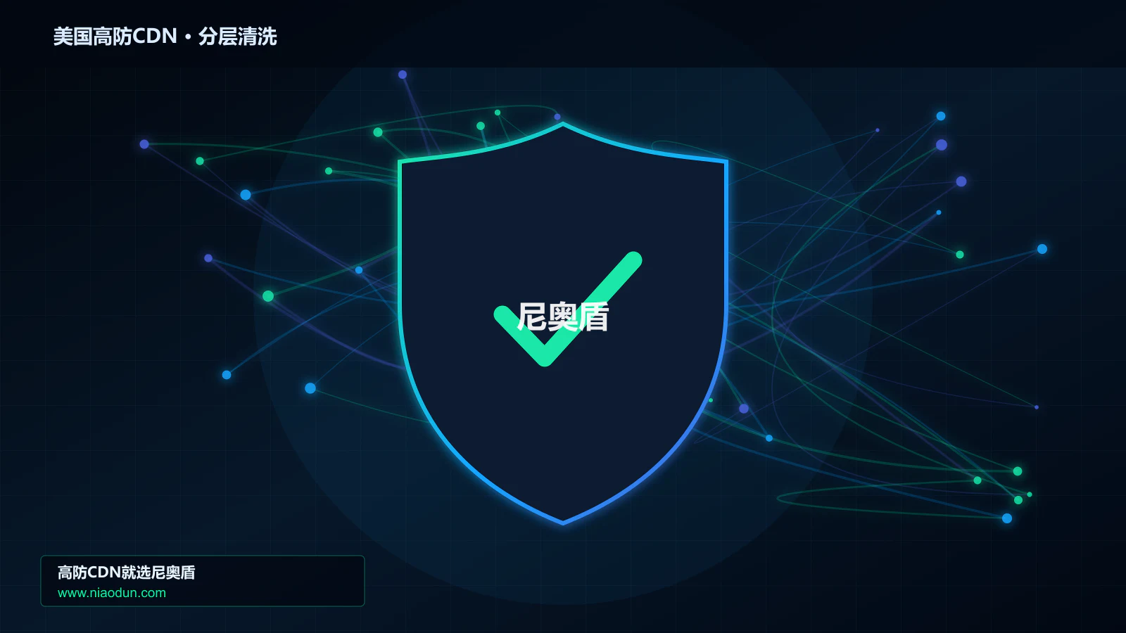 美国高防CDN分层流量清洗架构图