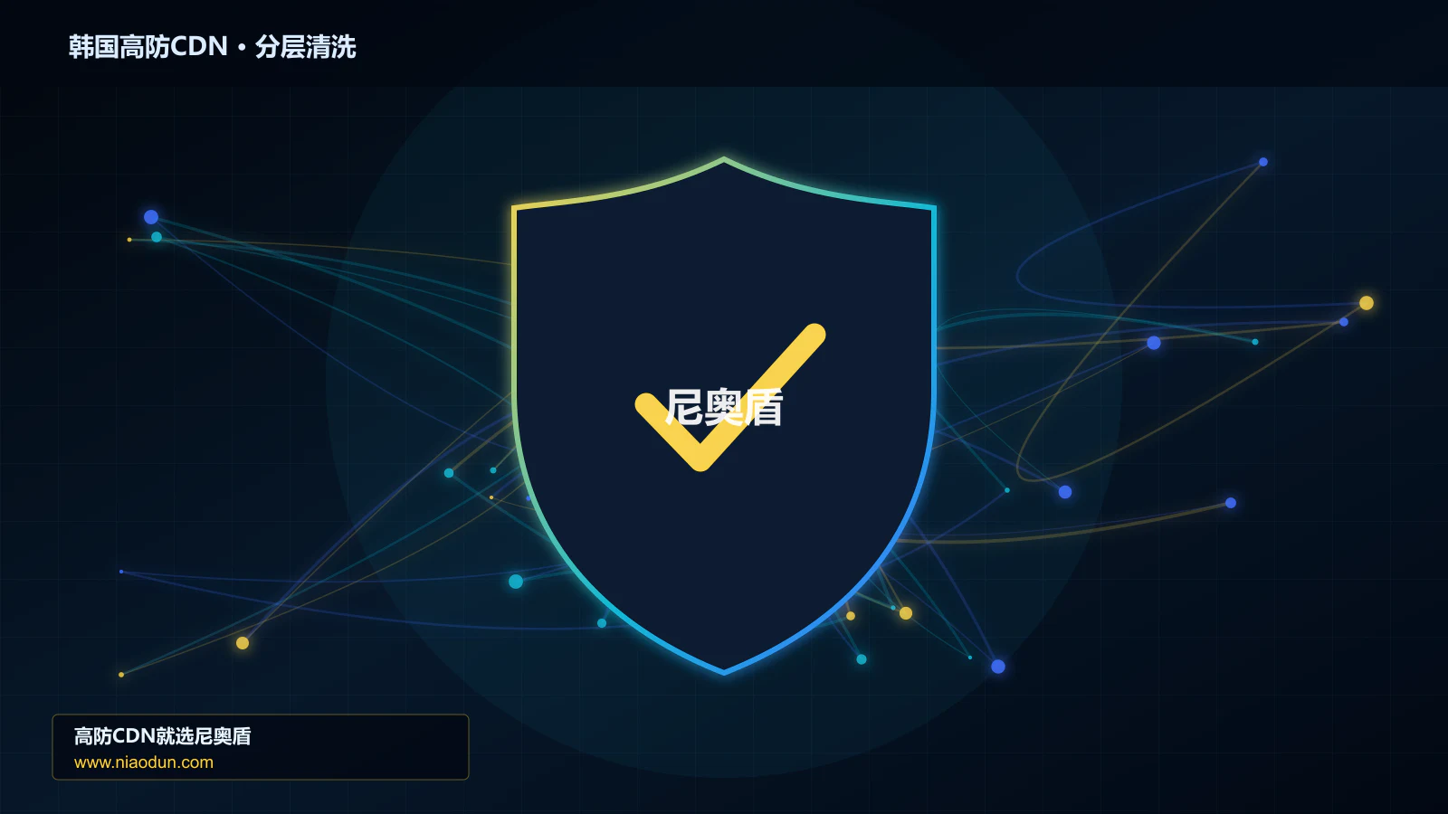 韩国高防CDN分层流量清洗架构图