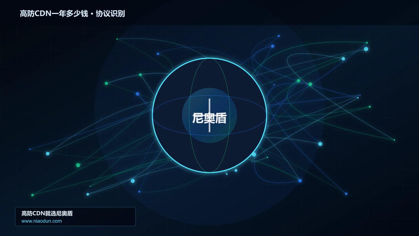 高防CDN一年多少钱协议识别与节点防护图