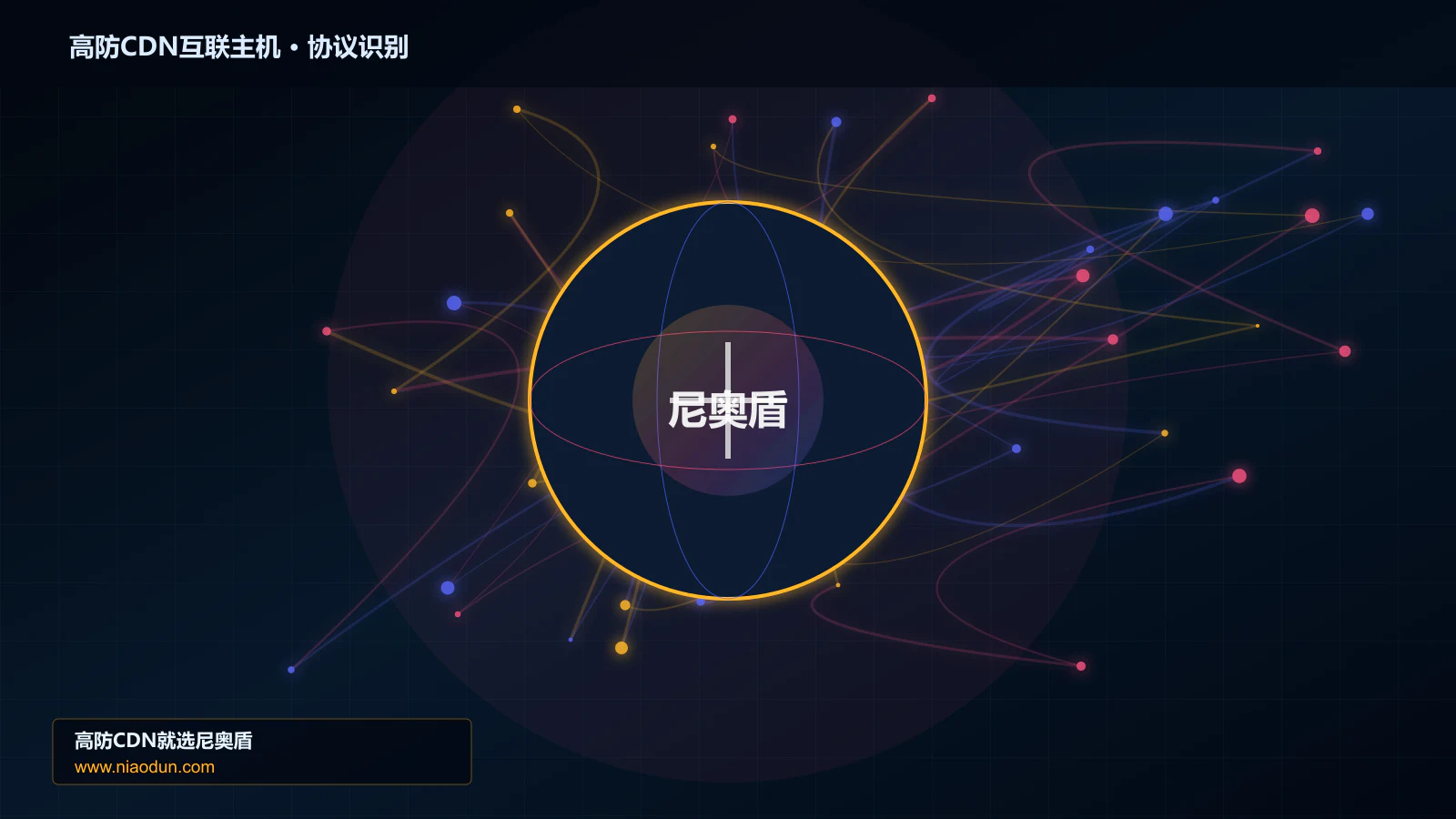 高防CDN互联主机协议识别与节点防护图