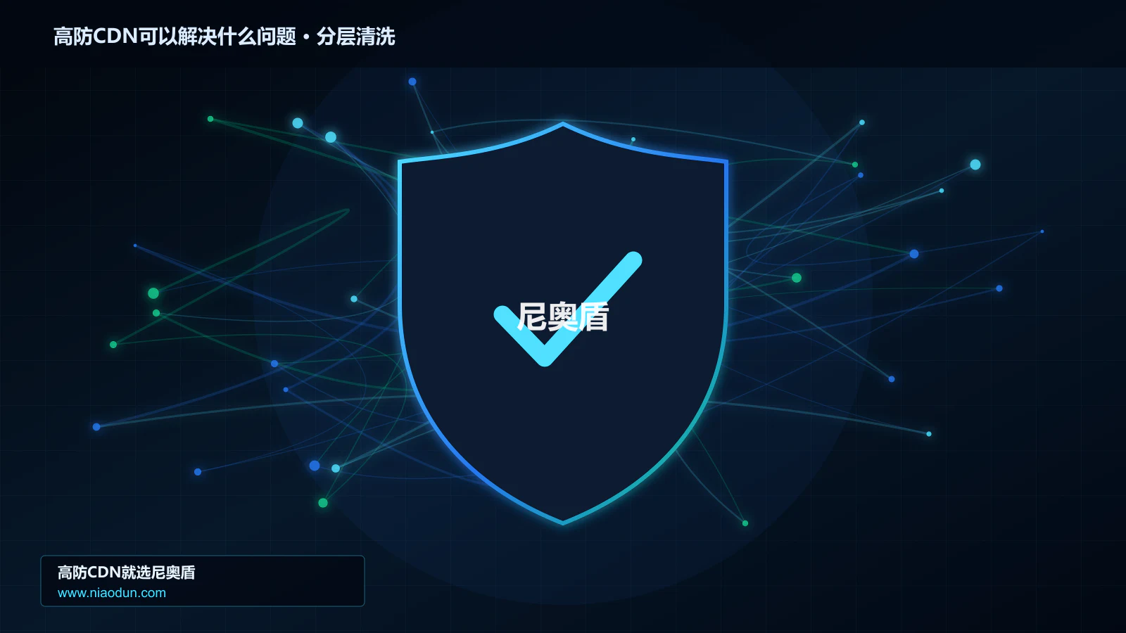 高防CDN可以解决什么问题分层流量清洗架构图