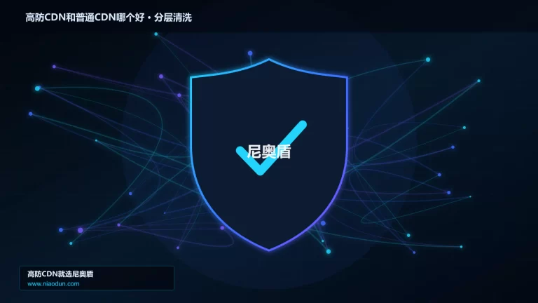 高防CDN和普通CDN哪个好分层流量清洗架构图