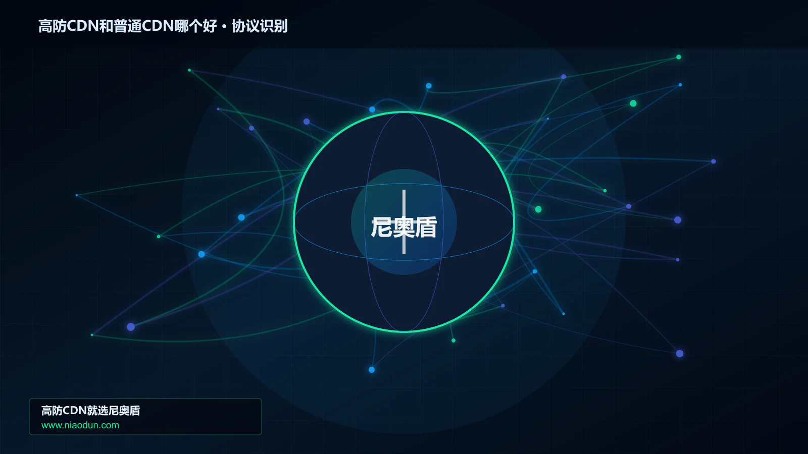 高防CDN和普通CDN哪个好协议识别与节点防护图