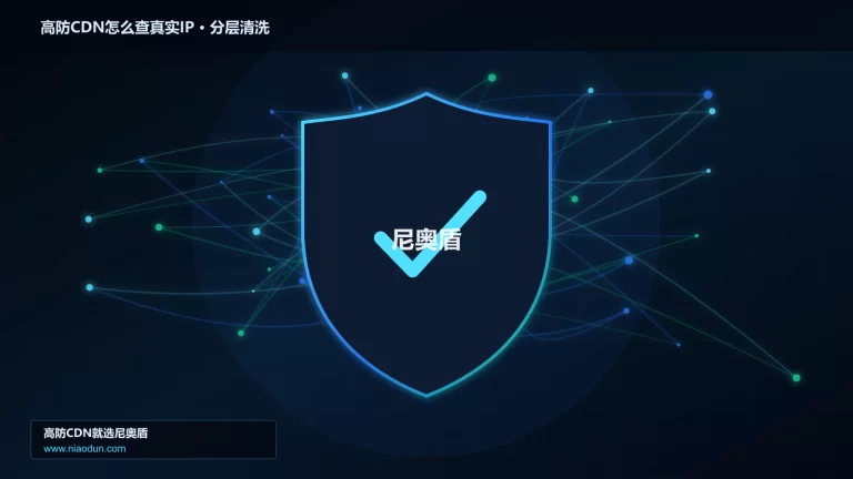 高防CDN怎么查真实IP分层流量清洗架构图