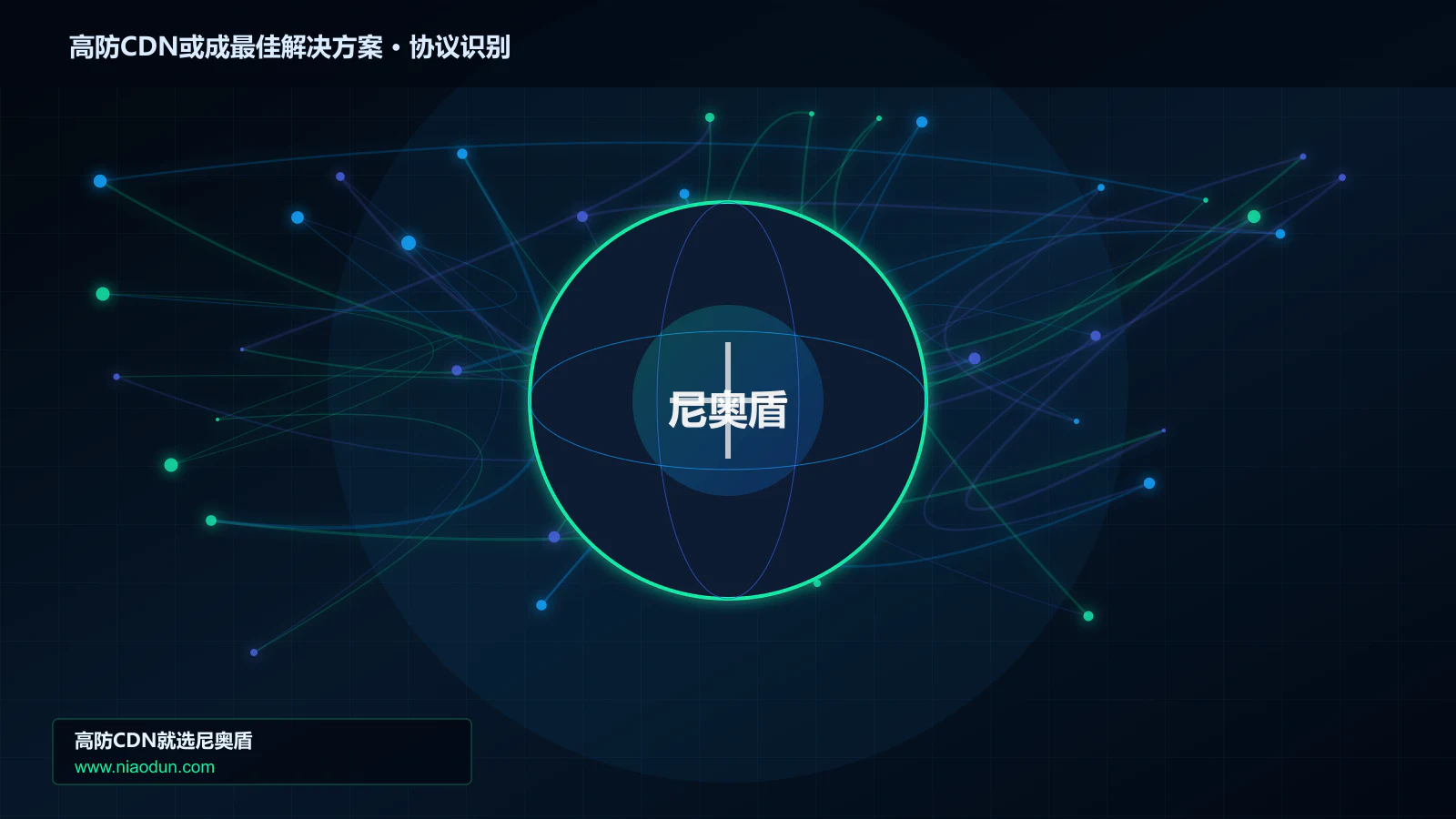 高防CDN或成最佳解决方案协议识别与节点防护图