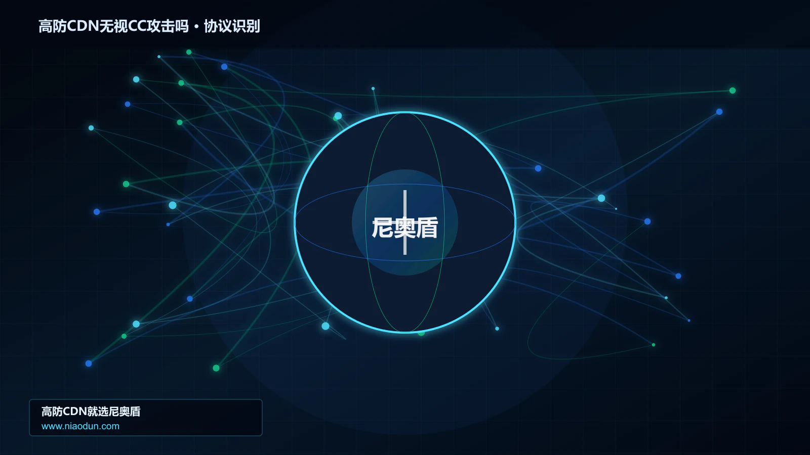 高防CDN无视CC攻击吗协议识别与节点防护图