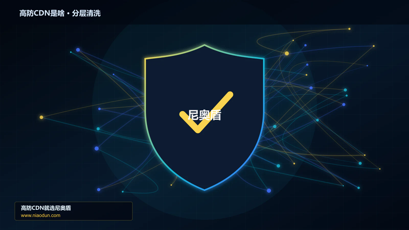 高防CDN是啥分层流量清洗架构图