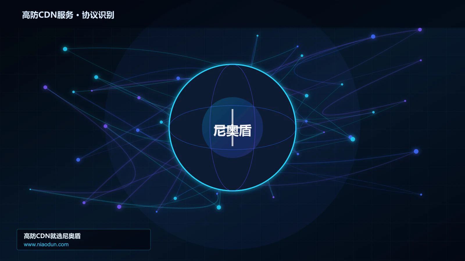 高防CDN服务协议识别与节点防护图