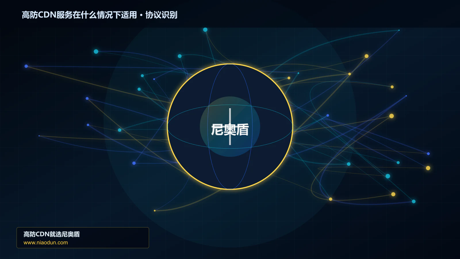 高防CDN服务在什么情况下适用协议识别与节点防护图