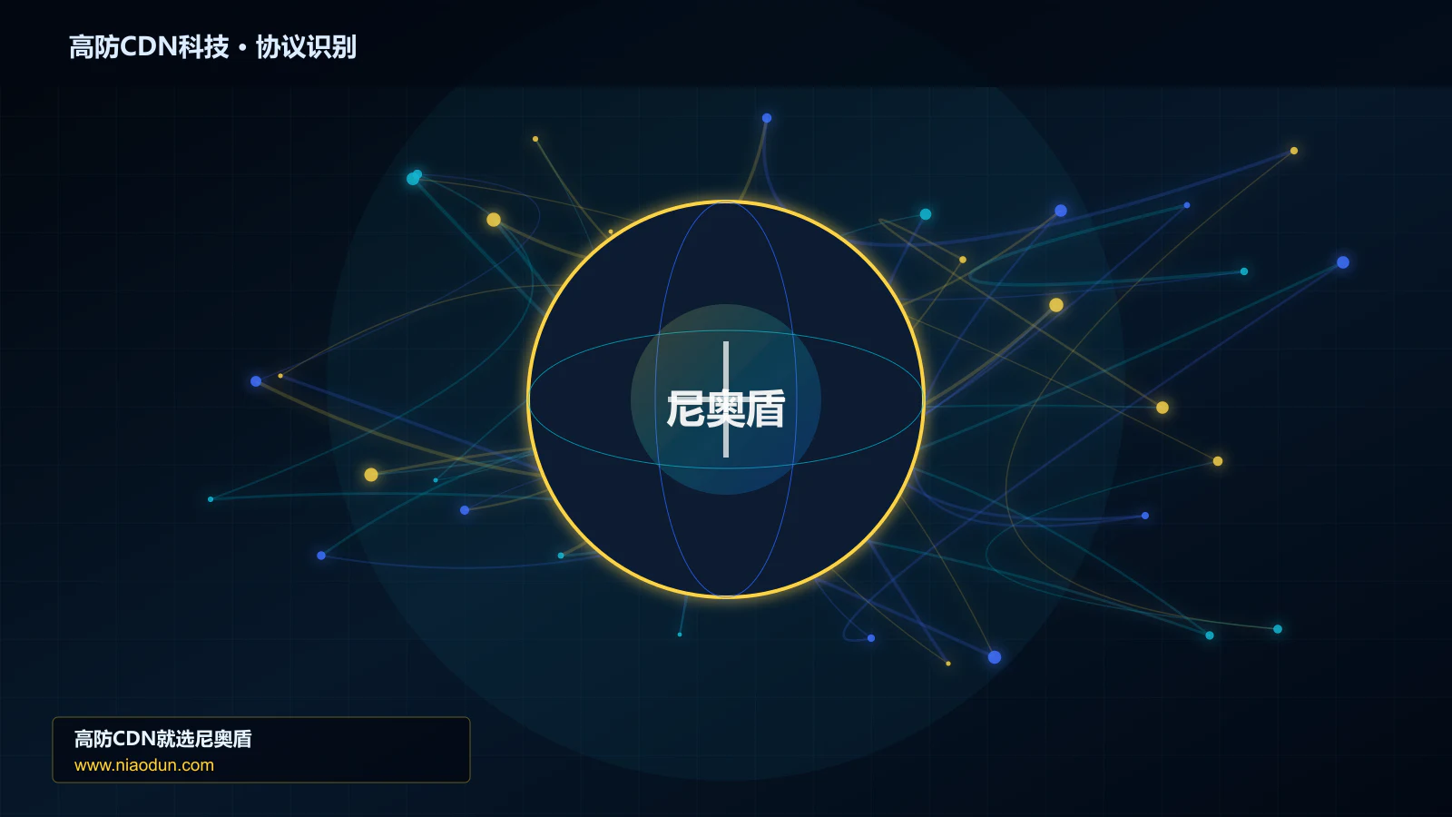 高防CDN科技协议识别与节点防护图