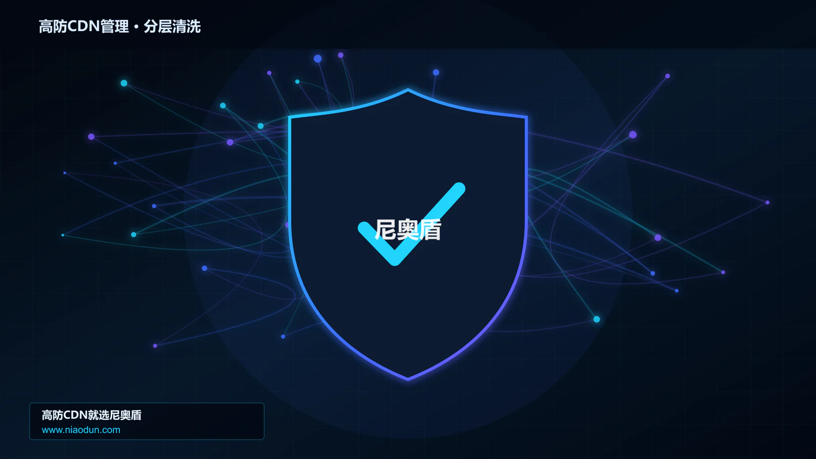 高防CDN管理分层流量清洗架构图