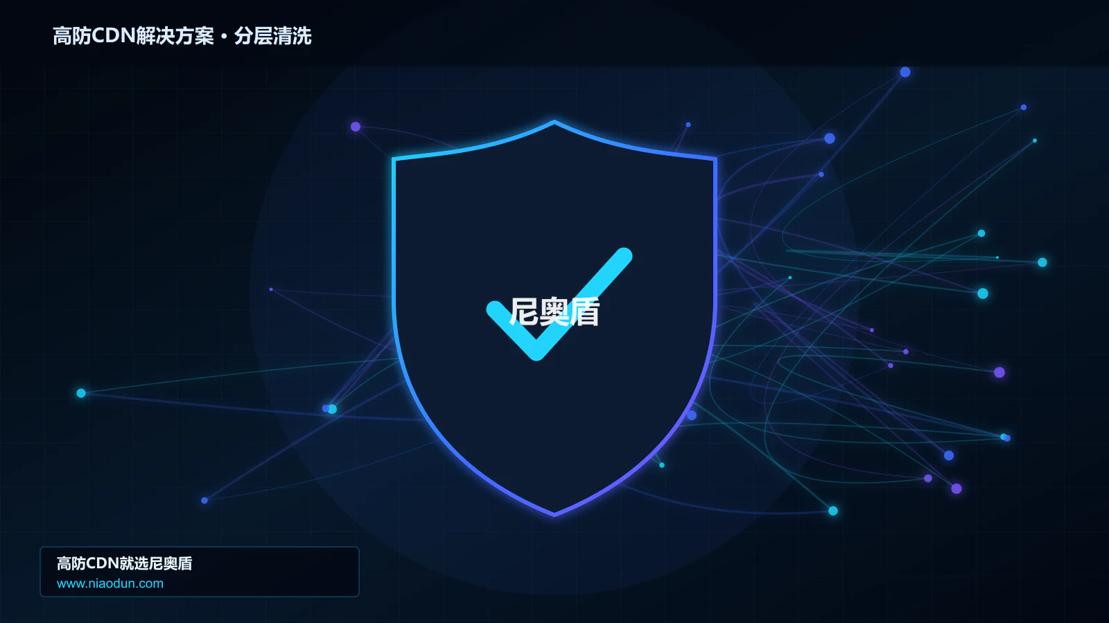 高防CDN解决方案分层流量清洗架构图