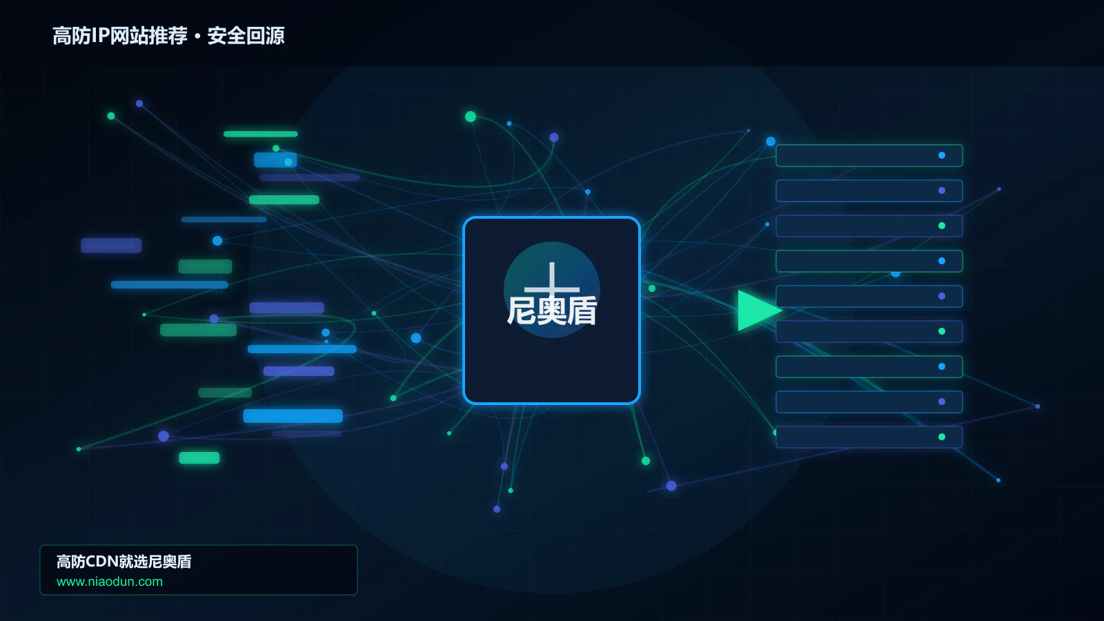 高防IP网站推荐路由调度与安全回源图