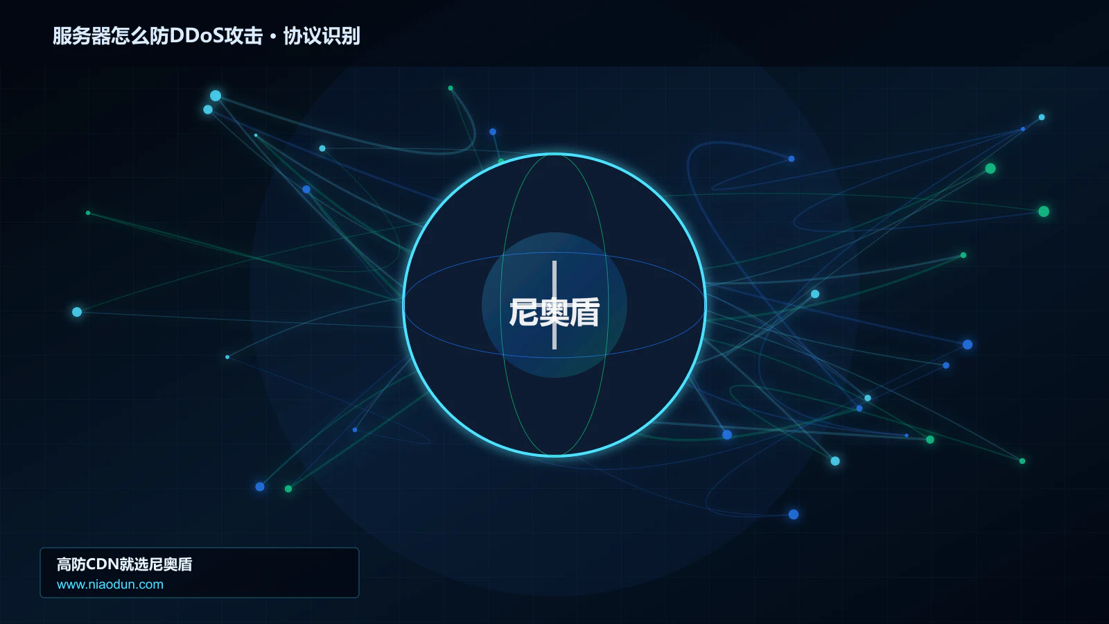 服务器怎么防DDoS攻击协议识别与节点防护图