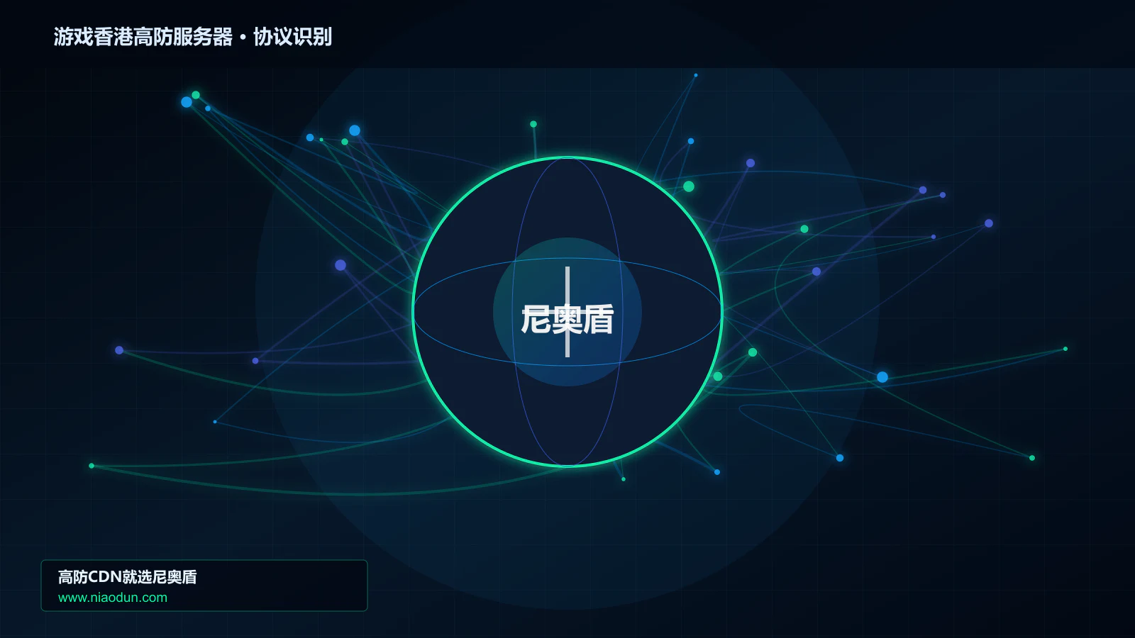 游戏香港高防服务器协议识别与节点防护图