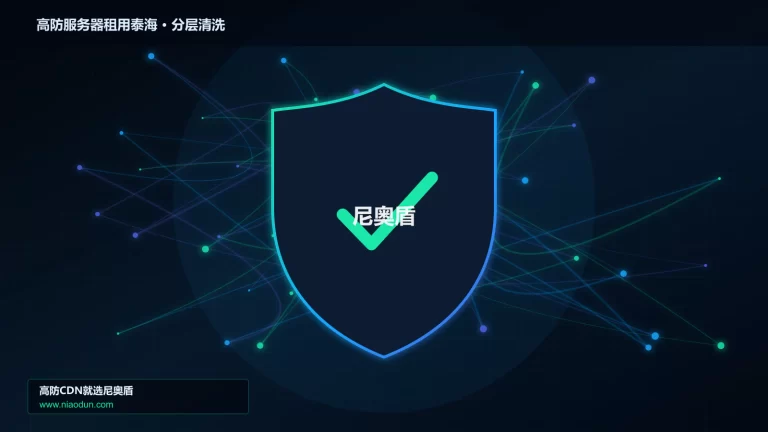 高防服务器租用泰海分层流量清洗架构图