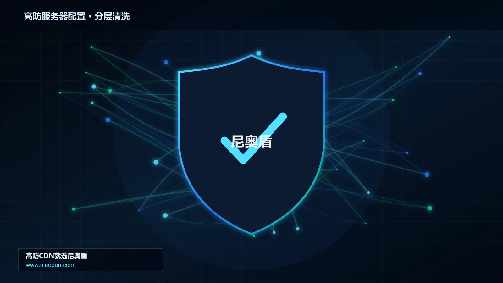 高防服务器配置分层流量清洗架构图