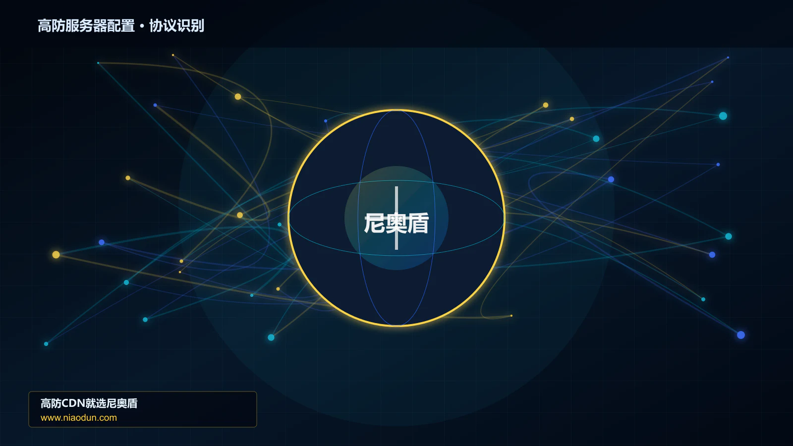 高防服务器配置协议识别与节点防护图
