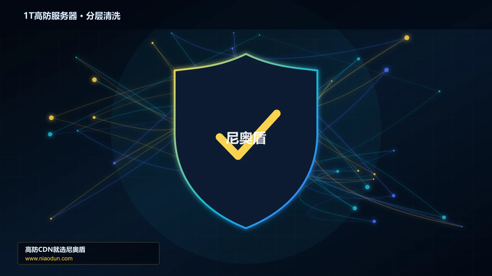 1T高防服务器分层流量清洗架构图