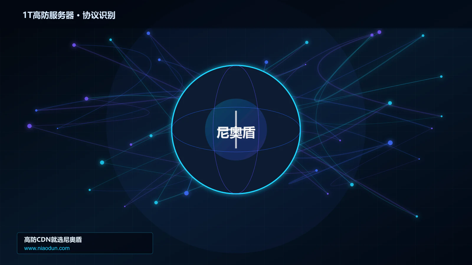 1T高防服务器协议识别与节点防护图