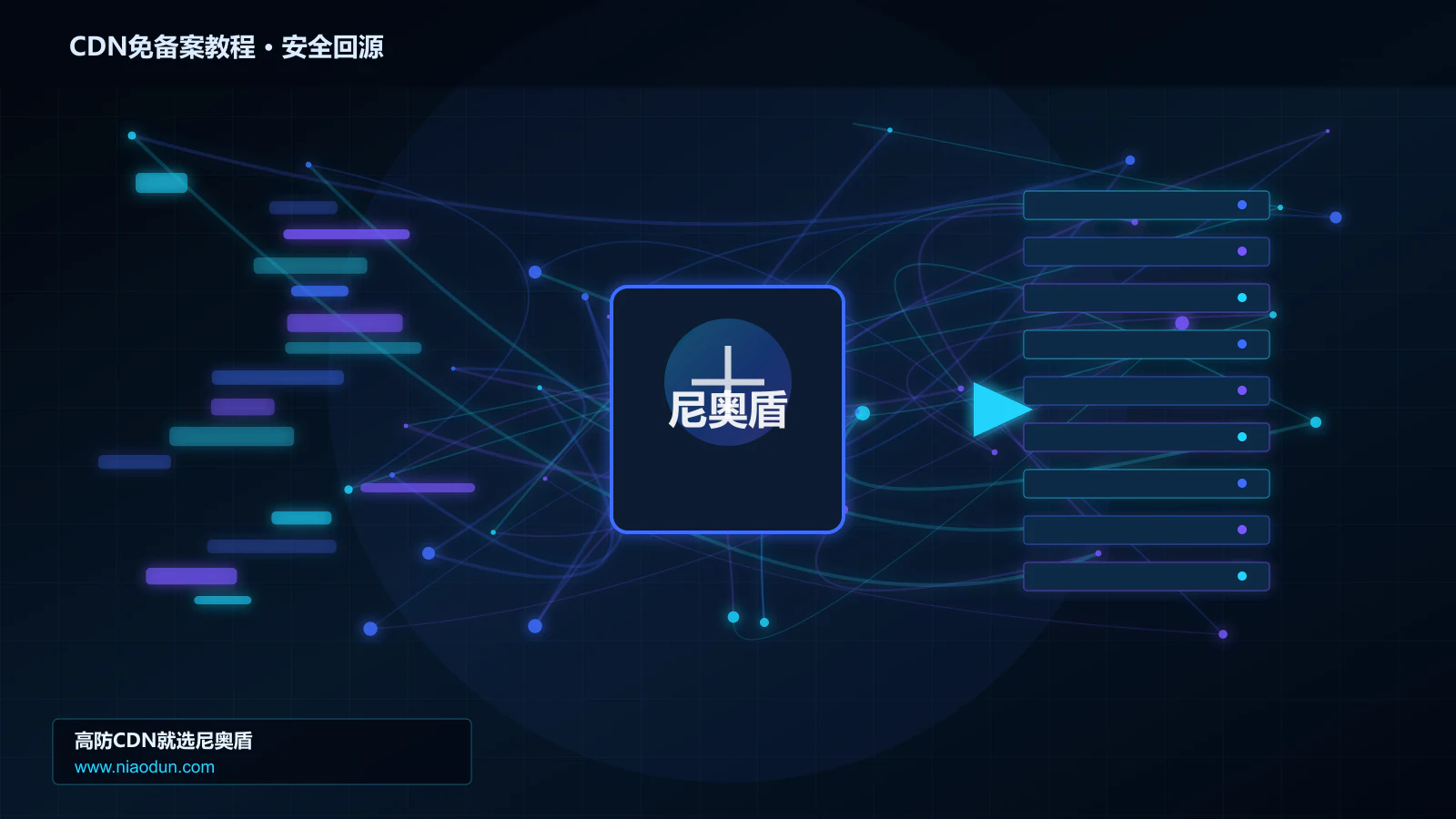 CDN免备案教程路由调度与安全回源图