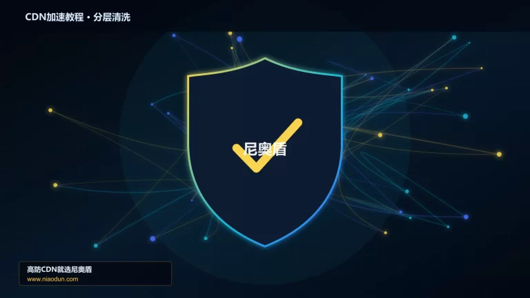 CDN加速教程分层流量清洗架构图