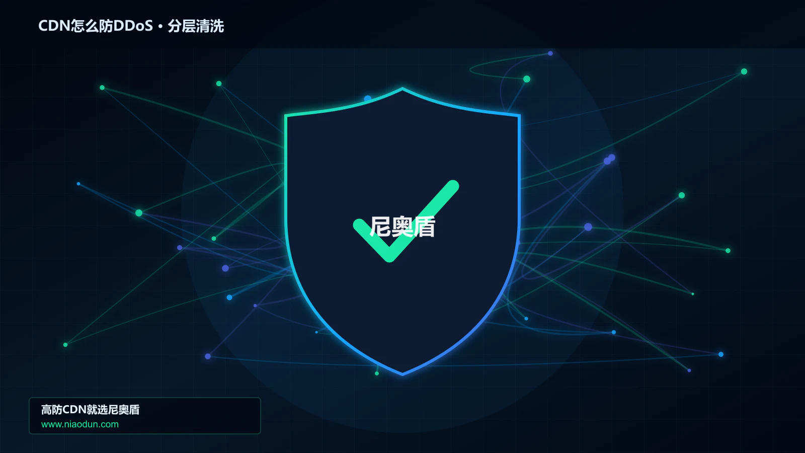 CDN怎么防DDoS分层流量清洗架构图