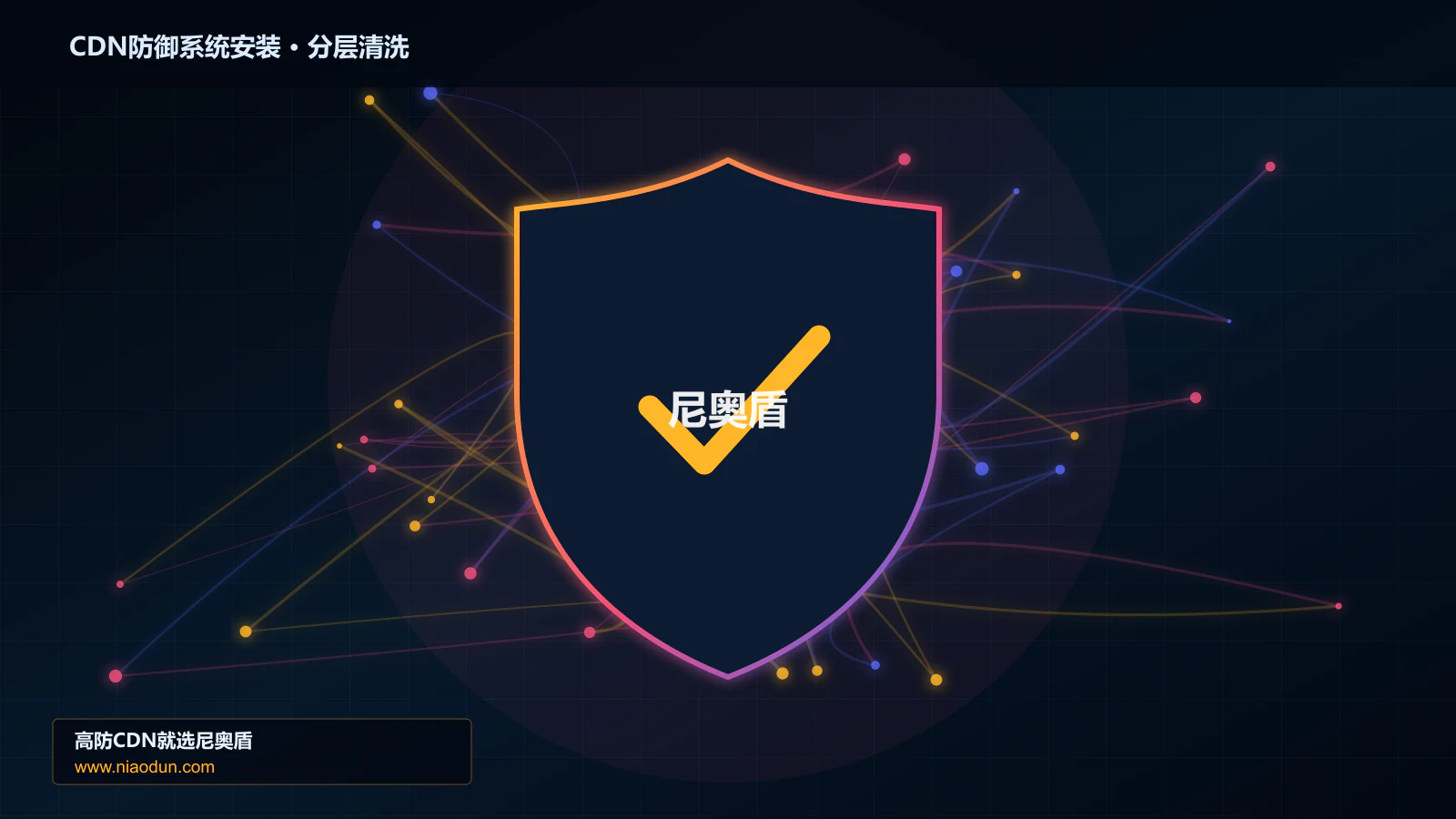 CDN防御系统安装分层流量清洗架构图