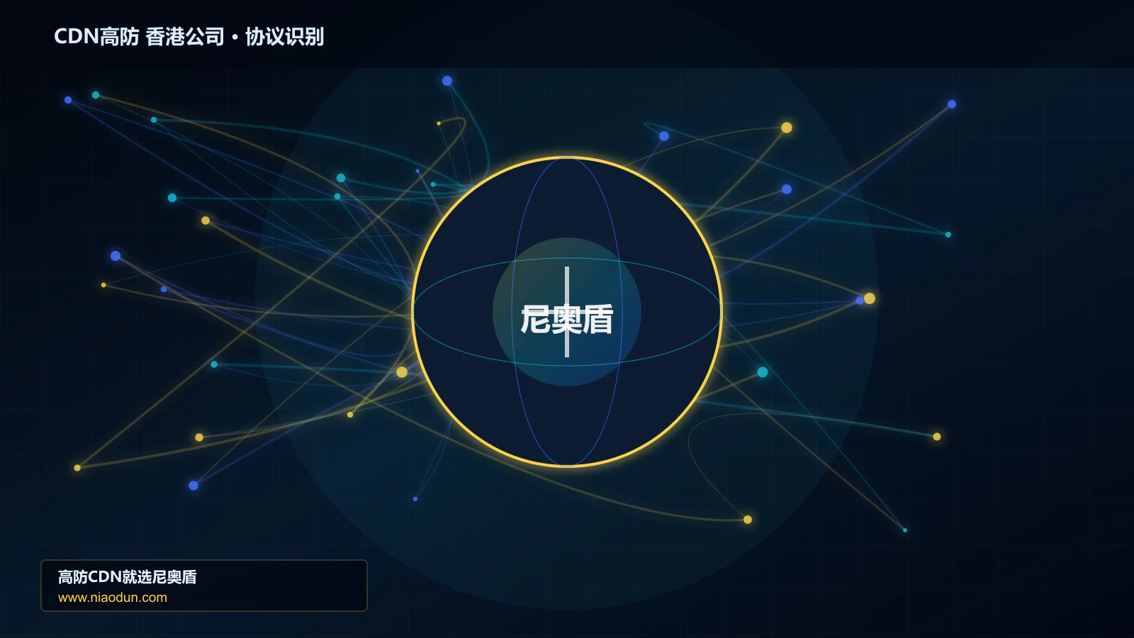 CDN高防 香港公司协议识别与节点防护图