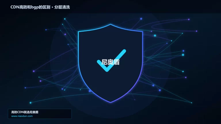 CDN高防和bgp的区别分层流量清洗架构图