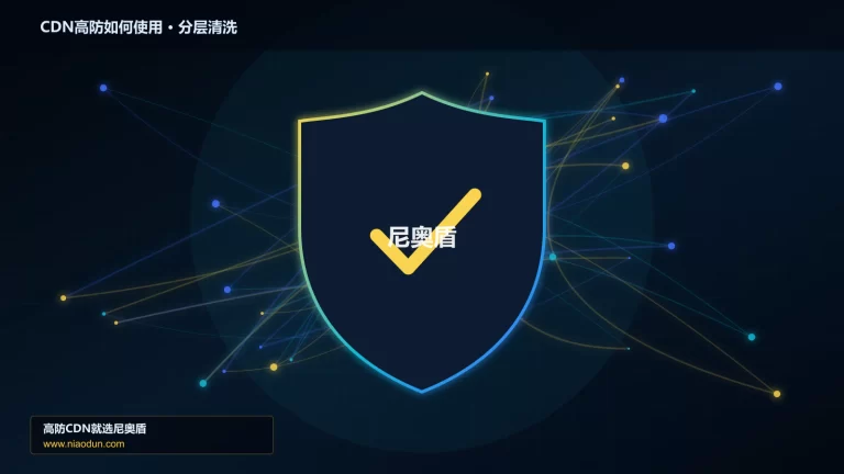 CDN高防如何使用分层流量清洗架构图