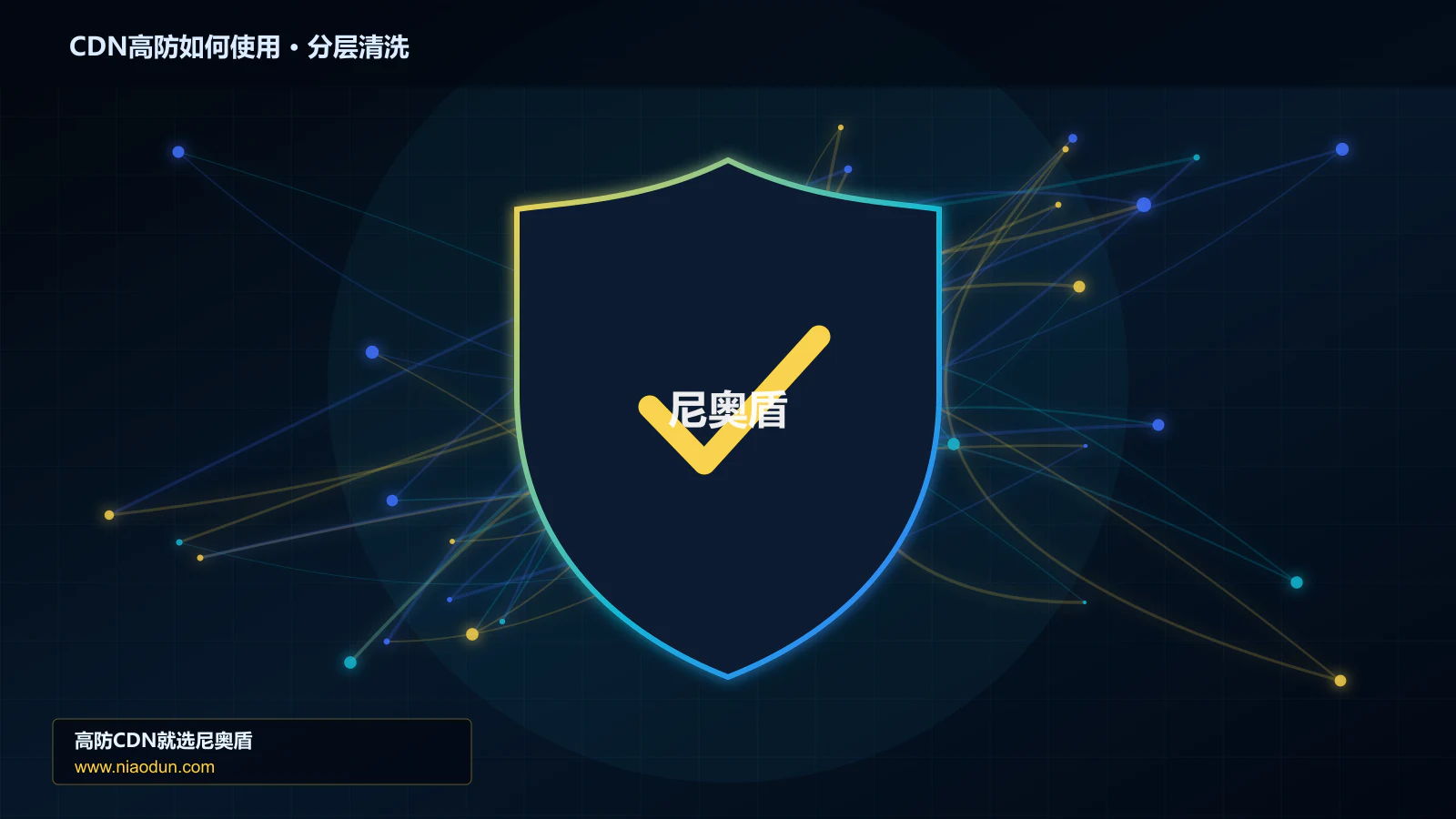 CDN高防如何使用分层流量清洗架构图