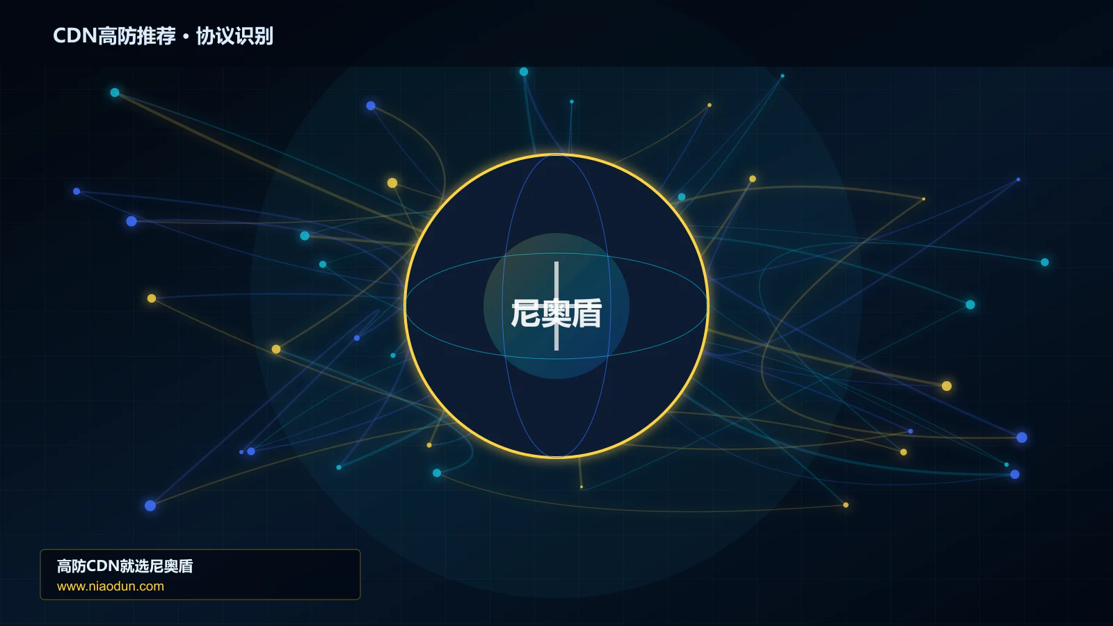 CDN高防推荐协议识别与节点防护图