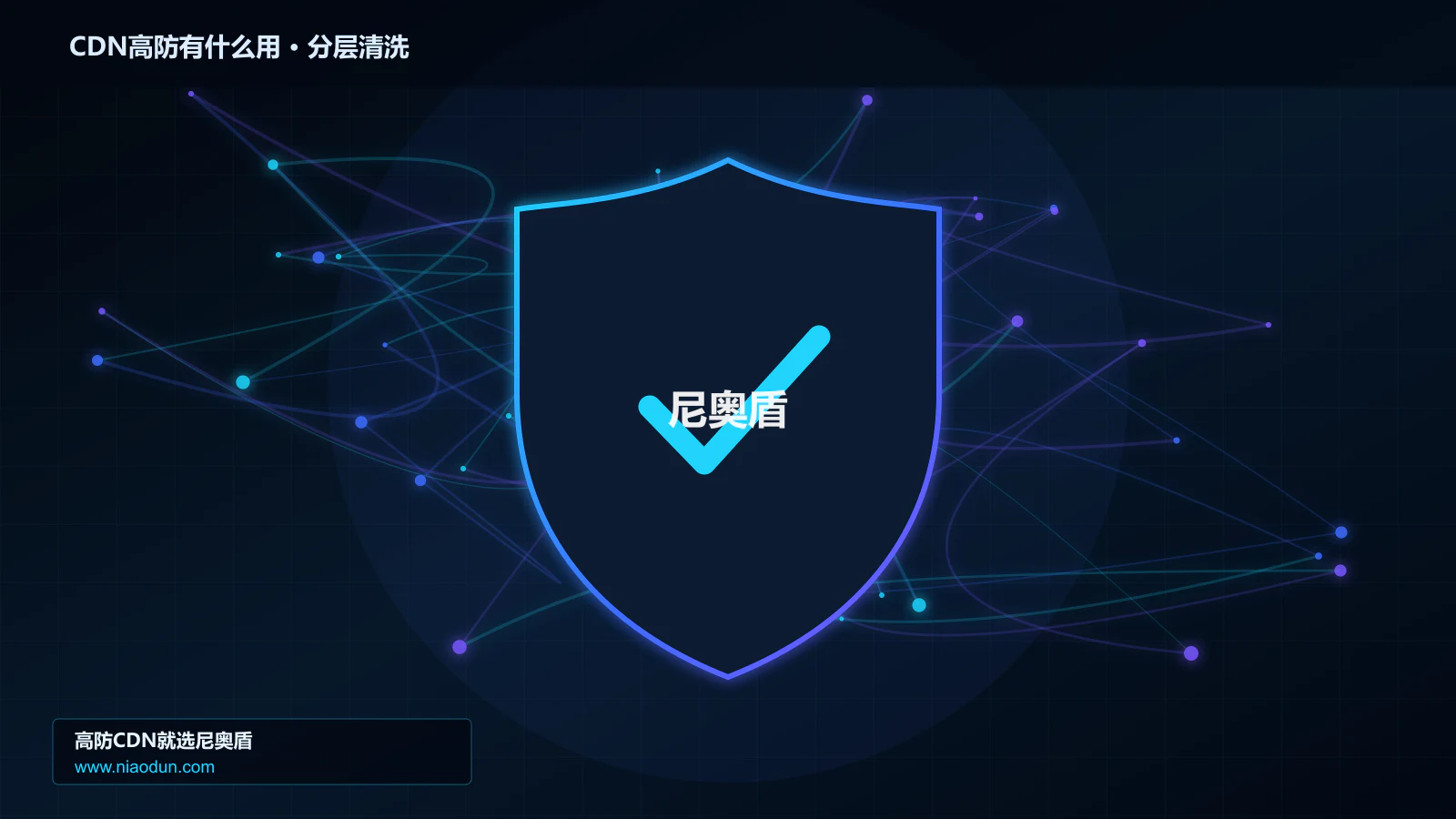 CDN高防有什么用分层流量清洗架构图
