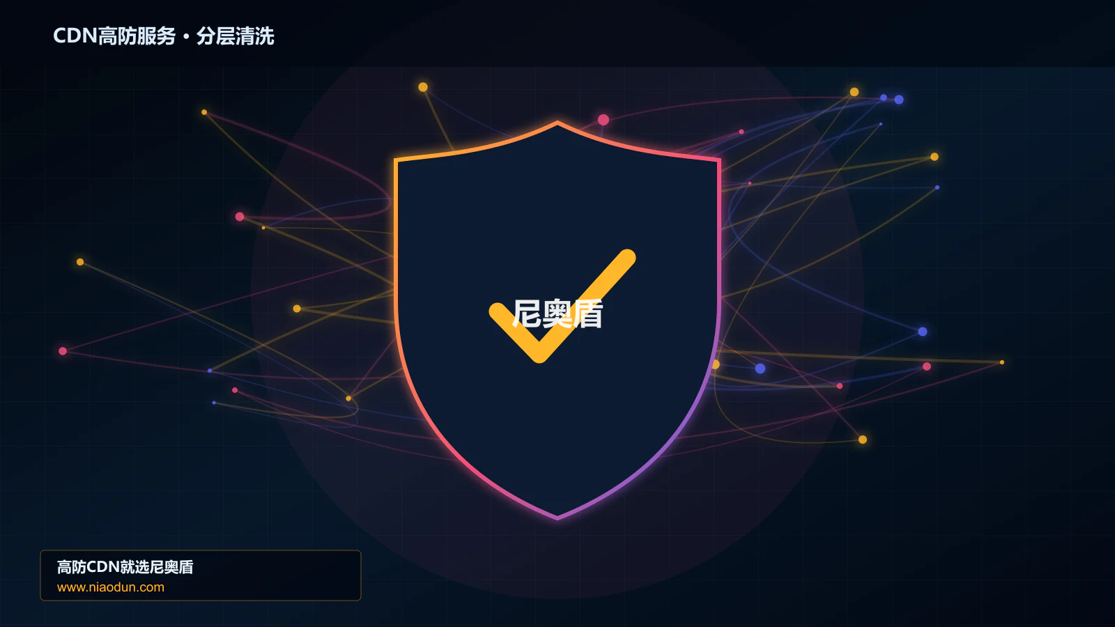 CDN高防服务分层流量清洗架构图