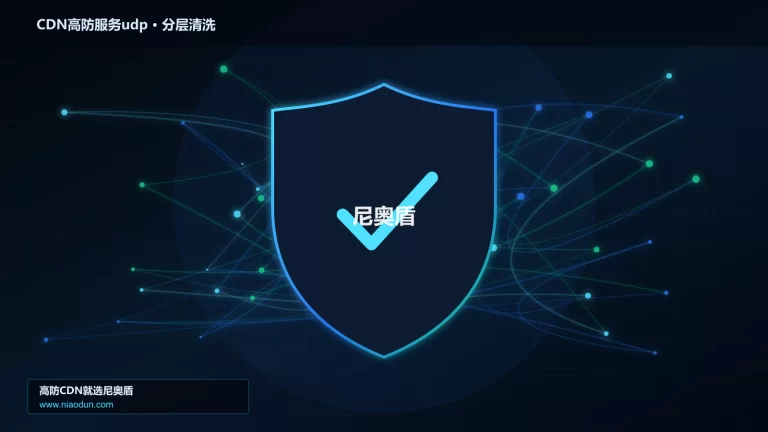 CDN高防服务udp分层流量清洗架构图
