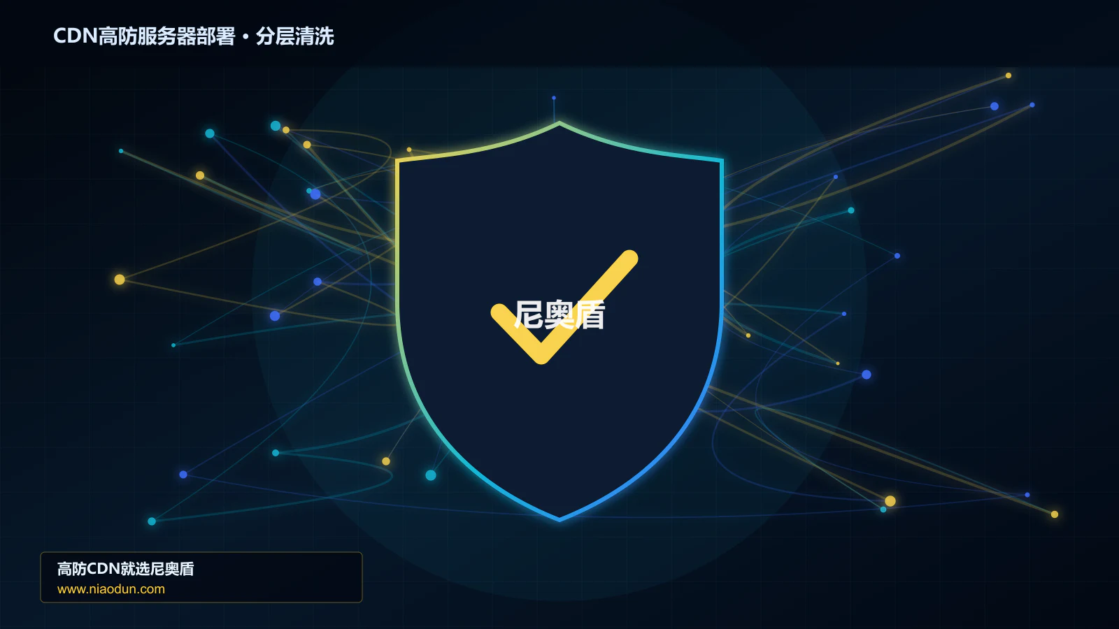 CDN高防服务器部署分层流量清洗架构图