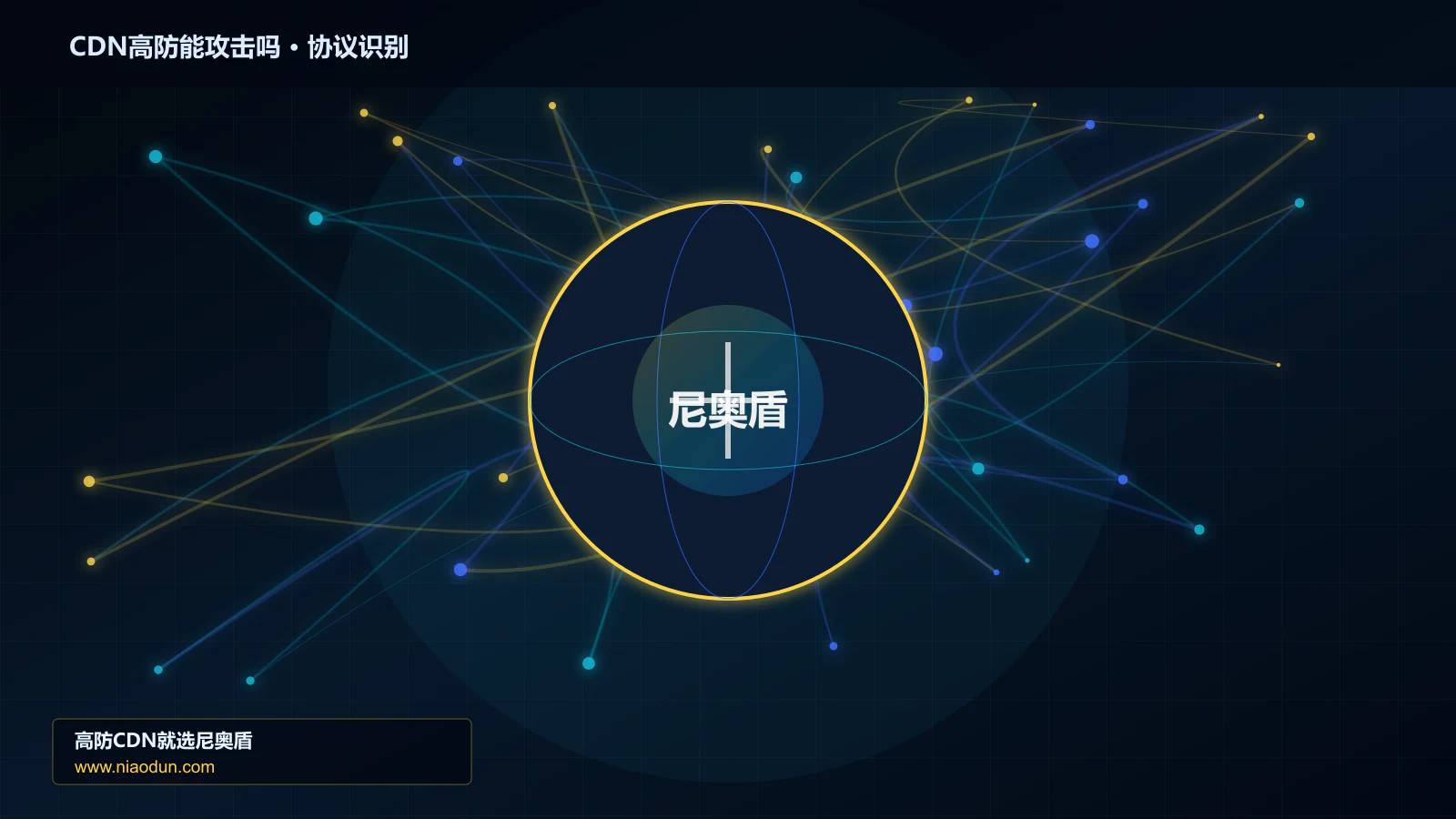 CDN高防能攻击吗协议识别与节点防护图