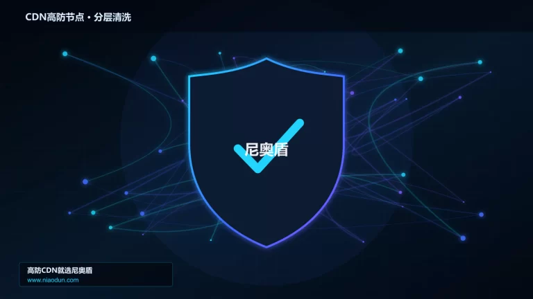 CDN高防节点分层流量清洗架构图