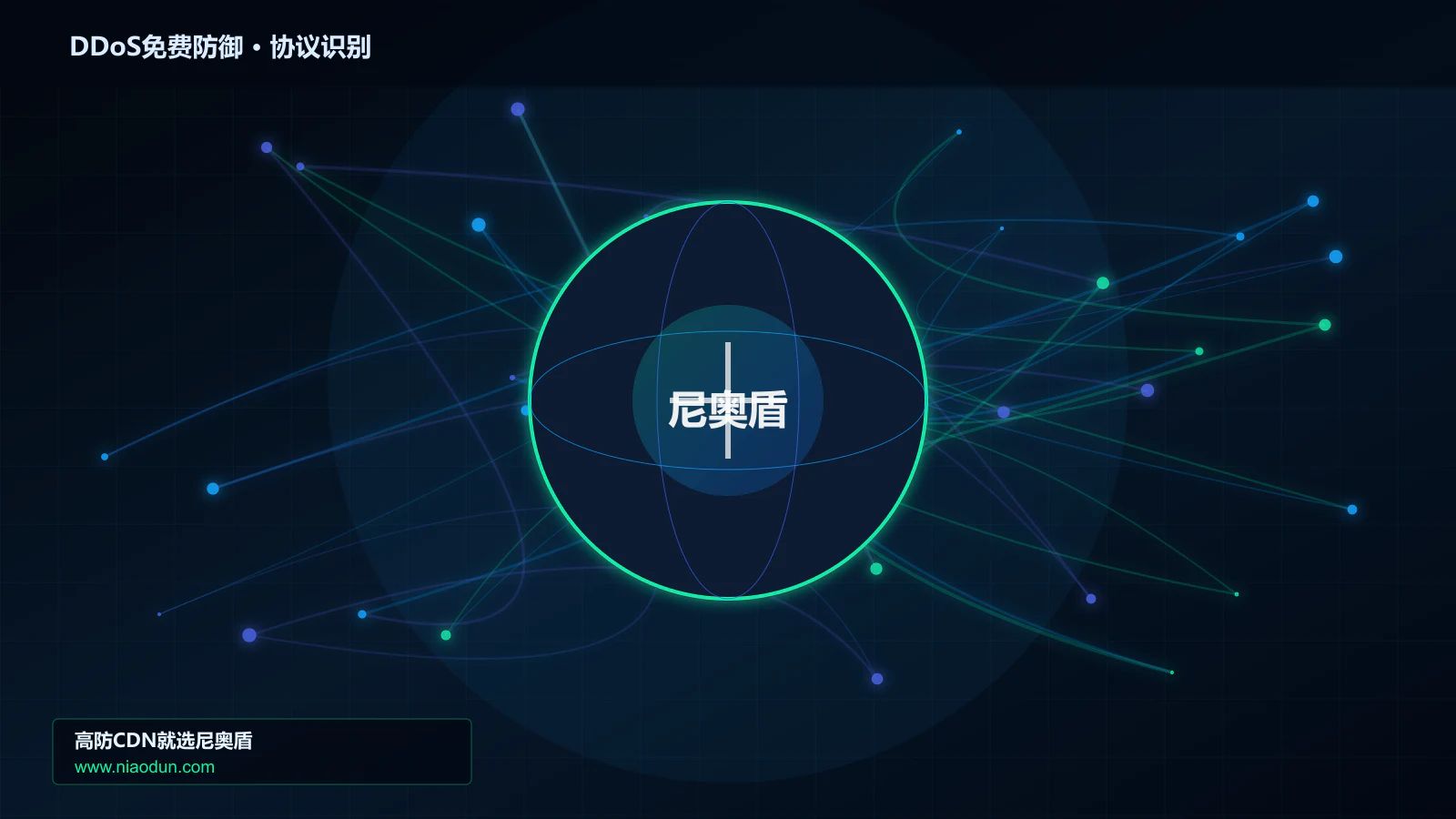 DDoS免费防御协议识别与节点防护图
