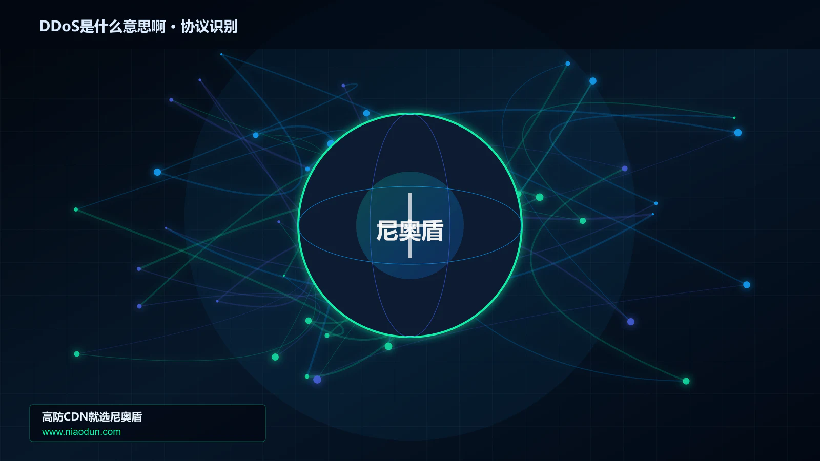 DDoS是什么意思啊协议识别与节点防护图