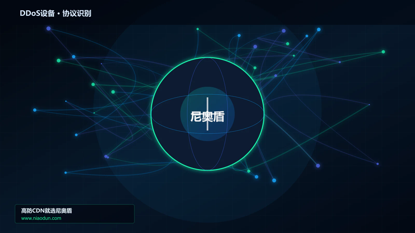 DDoS设备协议识别与节点防护图