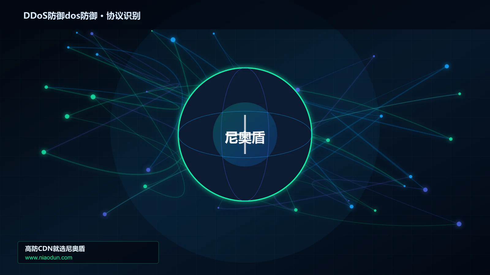 DDoS防御dos防御协议识别与节点防护图