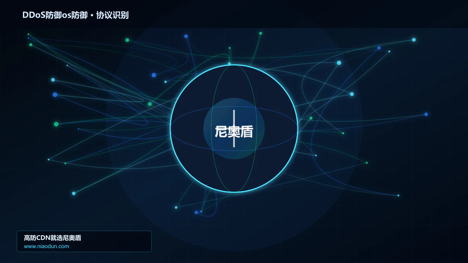 DDoS防御os防御协议识别与节点防护图